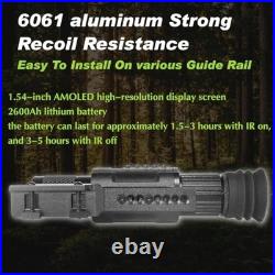 Day & Night Vision Rifle Scope Monocular 3X IR Hunting Telescope