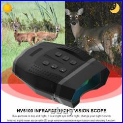 Digital Night Vision Goggles Binoculars 1312ft/400M 100% Darkness for Hunting