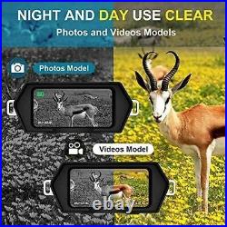 Digital Night Vision Goggles Binoculars 1312ft/400M 100% Darkness for Hunting