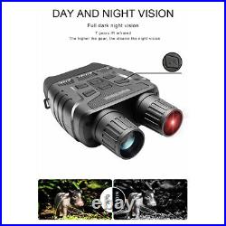 Digital Night Vision Goggles Binoculars 4X Zoom For Total Darkness Surveillance