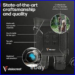 Digital Night Vision Goggles For Total Darkness - 984ft Range With HD Video & Photo Capture