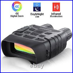 Digital Night Vision Goggles Binoculars Infrared Scope Recording LCD Screen