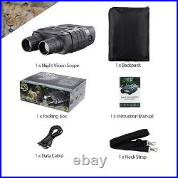 Digital Night Vision Goggles Binoculars Scope range 984ft 7 gears infrared