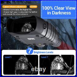 Digital Night Vision Goggles Binoculars Scope range 984ft 7 gears infrared