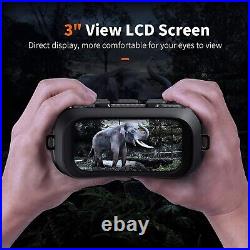 Digital Night Vision Goggles Binoculars Total Darkness FHD 1080P Infrared 32GB M