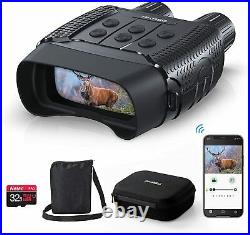 Digital Night Vision Goggles Binoculars WiFi Infrared Adults Hunting App Control