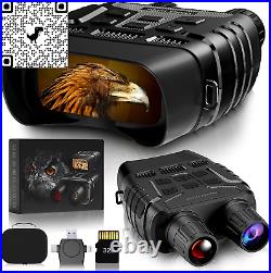 Digital Night Vision Goggles Binoculars for Total Darkness-Fhd 1080P Infrared Di