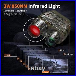 Digital Night Vision Goggles Binoculars for Total Darkness-Infrared Dig
