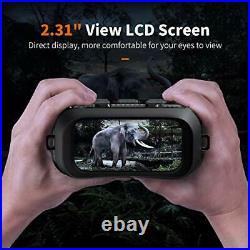 Digital Night Vision Goggles Binoculars for Total Darkness-Infrared black