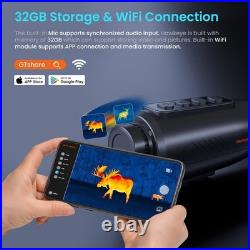 Digital Night Vision Goggles Thermal Infrared Monocular Binoculars for Hunting