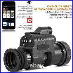 Digital Night Vision Goggles, WiFi 1080P IR Night Vision Scope Hunting Camer