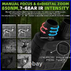 Digital Night Vision Goggles for Complete Darkness Night Vision Binocular