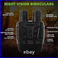 Digital Night Vision Goggles for Complete Darkness Night Vision Binoculars fo