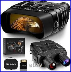 Digital Night Vision Goggles for Total Darkness FHD 1080P Infrared 32GB Card