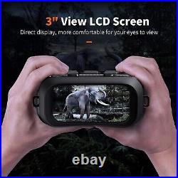 Digital Night Vision Goggles for Total Darkness FHD 1080P Infrared 32GB Card