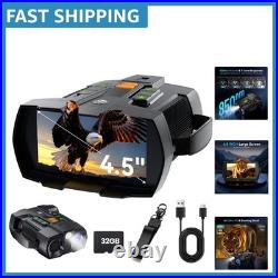 Digital Night Vision Goggles with 4.5 Screen, Infrared Tech & Perfect Gift Idea Digital Night Vision Goggles with 4.5 Screen, Infrared Tech & Perfect Gift Idea