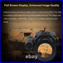 Digital Night Vision Monocular HD 1080P Infrared Night Vision Scope with 5X A