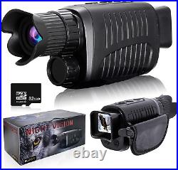 Digital Night Vision Monocular with 32GB Card Night Vision Goggles Infrared
