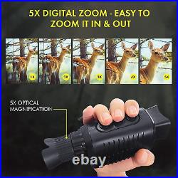 Digital Night Vision Monocular with 32GB Card Night Vision Goggles Infrared