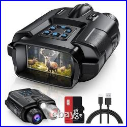 Diyimin 4k Night Vision Goggles For Adults, 2000ft Infrared Night Vision Black