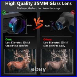 Doock 4K Infrared Night Vision Goggles Binoculars 3 Screen Black 5753A0J