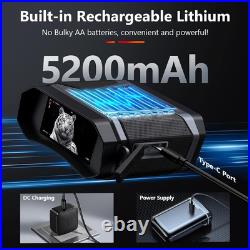 Doock 4K Infrared Night Vision Goggles Binoculars 3 Screen Black 5753A0J