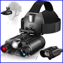 Dsoon Head-Mounted Night Vision Goggles Upgraded, Rechargeable Hands Black Dsoon Head-Mounted Night Vision Goggles Upgraded, Rechargeable Hands Black
