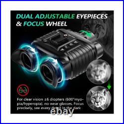 Dsoon Night Vision Goggles, Upgraded Head-Mounted Night Vision Binoculars wit