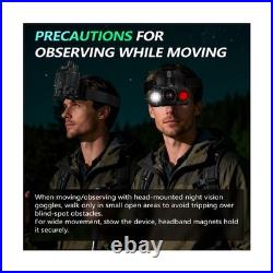 Dsoon Night Vision Goggles, Upgraded Head-Mounted Night Vision Binoculars wit Dsoon Night Vision Goggles, Upgraded Head-Mounted Night Vision Binoculars wit