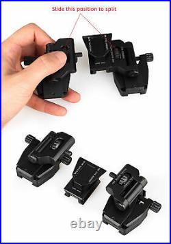 Dual Binocular Bridge Helmet Mount Dovetail for PVS14 Night Vision NVG Mount Arm