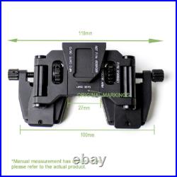 Dual Binocular Bridge Helmet NVG Mount Dovetail Adapter for PVS14 Night Vision