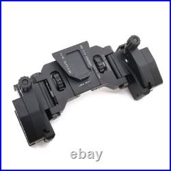 Dual Binocular Bridge Helmet NVG Mount Dovetail Adapter for PVS14 Night Vision