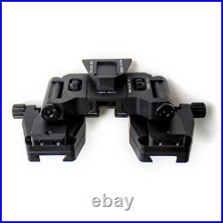 Dual Binocular Bridge Helmet NVG Mount Dovetail Adapter for PVS14 Night Vision