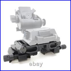 Dual Binocular Bridge Helmet NVG Mount Dovetail Adapter for PVS14 Night Vision