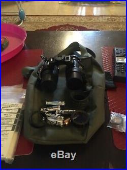 Dual PVS 14 Night Vision Goggles With Wilcox Mount Crye Nightcap