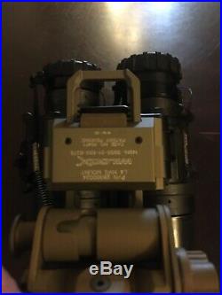 Dual PVS 14 Night Vision Goggles With Wilcox Mount Crye Nightcap