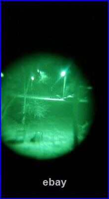 Dual tube night vision goggles