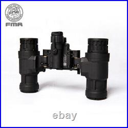 FMA Airsoft Binocular Helmet NVG PVS31 Dummy with Light Function Version B Army