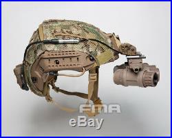 FMA Tactical Functional GSGM NVG Mount + 3 Helmet Mounts BK/DE