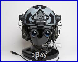 FMA Tactical Functional GSGM NVG Mount + 3 Helmet Mounts BK/DE