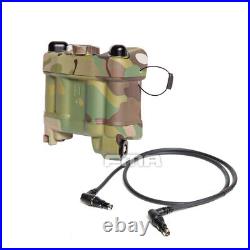 FMA Tactical Functional PVS31 IR Battery Box Helmet NVG Case with Cable