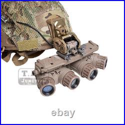 Functional GSGM DPAM NVG Mount With3 Helmet Shroud Adapters for ANVIS Night Vision