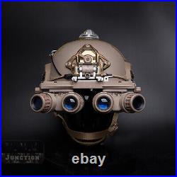 Functional GSGM DPAM NVG Mount With3 Helmet Shroud Adapters for ANVIS Night Vision