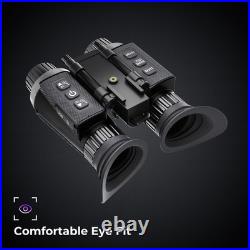 GOYOJO 4K Head-Mounted Night Vision Goggles & Binoculars Infrared NVG with