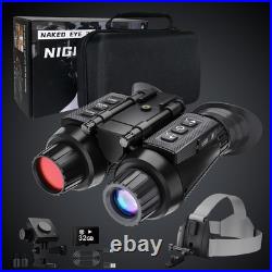 GOYOJO 4K Head-Mounted Night Vision Goggles & Binoculars Infrared NVG with