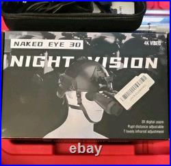 GOYOJO NV8300 4K Head-Mounted IR Night Vision Goggles & Binoculars (8x Zoom)