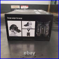 GOYOJO NV8300 4K Head-Mounted IR Night Vision Goggles & Binoculars (8x Zoom)