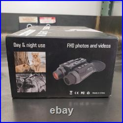 GOYOJO NV8300 4K Head-Mounted IR Night Vision Goggles & Binoculars (8x Zoom)