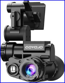 GOYOJO NVG10 Night Vision Goggles Helmet-Mounted Hunting Monocular 1080P HD NVG