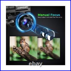 GOYOJO Night Vision Monocular, Tactical Night Vision Goggles, Head Mounted In